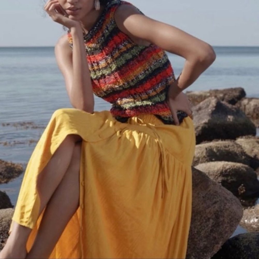 Anthropologie Audra Sweater Tank Top